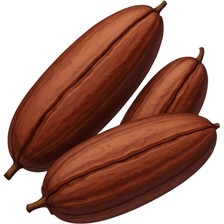 now generate beans of cocoa emoji