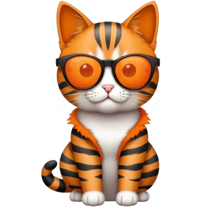 cat wearing sunglasses emoji