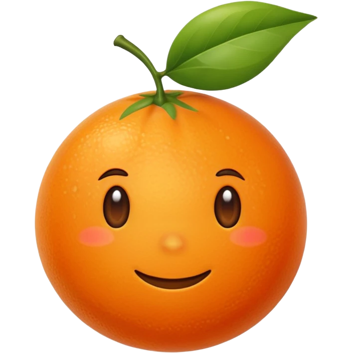 pomarańcza owoc emoji