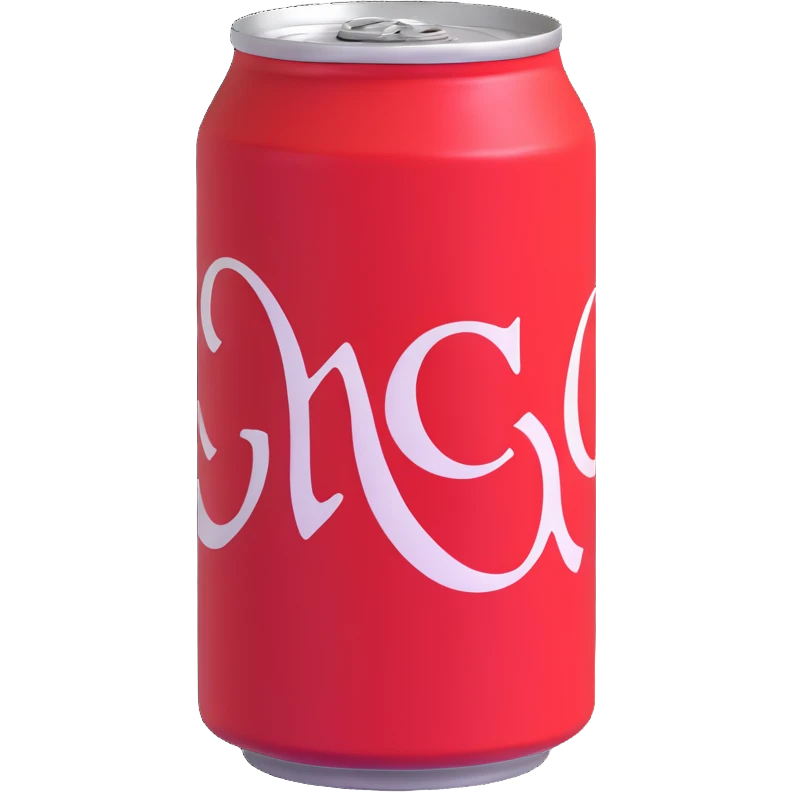 red soda can emoji
