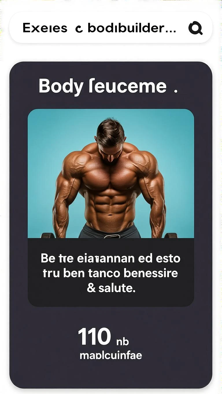 bodybuilder che dorme bene e questo gli porta tanto benessere e salute emoji