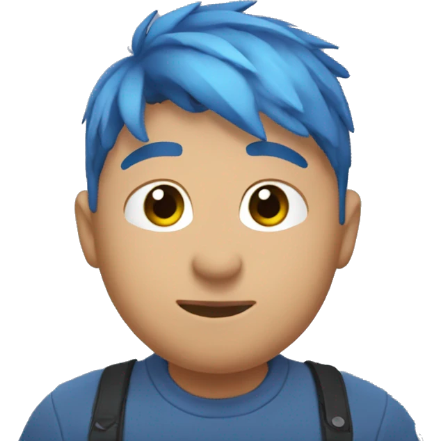 Blue vink from Tiktok  emoji