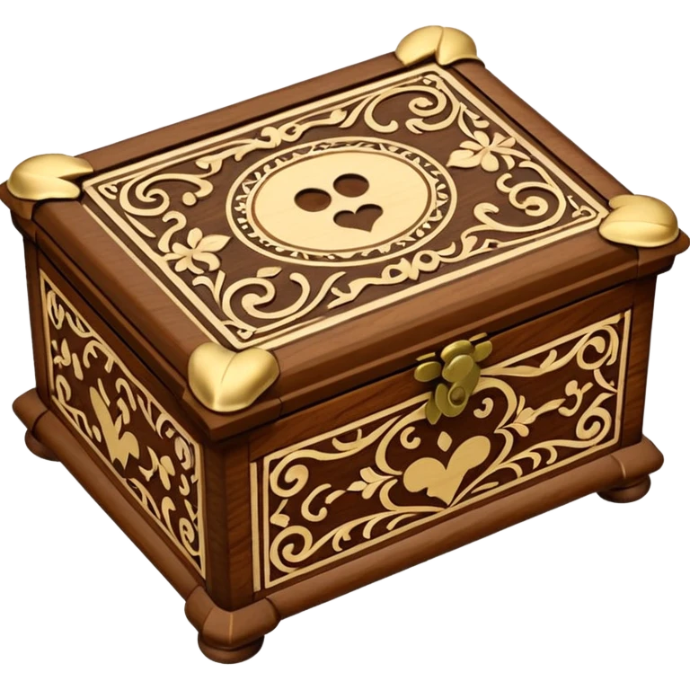 Шкатулка музыкальная маленькая  emoji