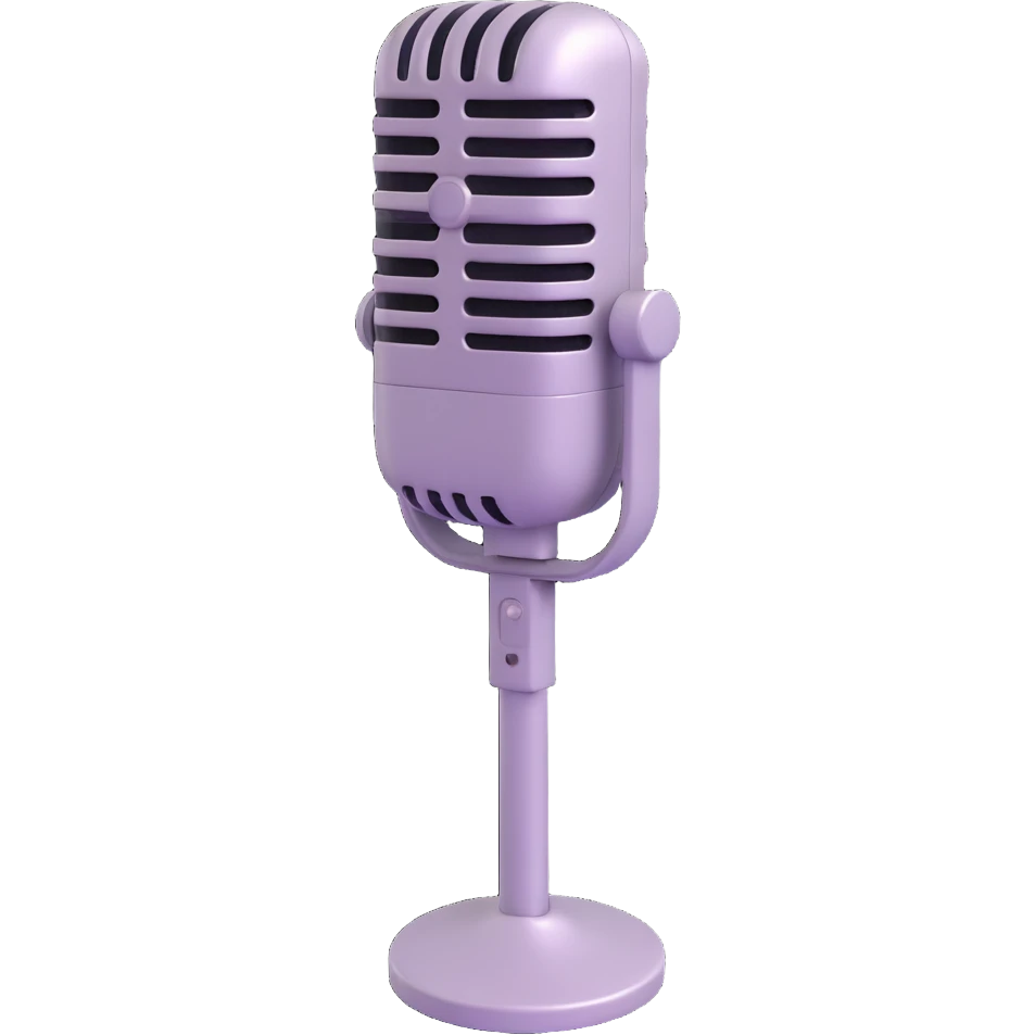 old microphone emoji