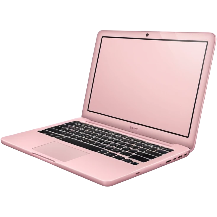 light Pale Pink laptop not macbook emoji