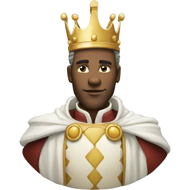 Chess White King emoji