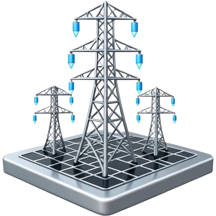  electric grid  emoji