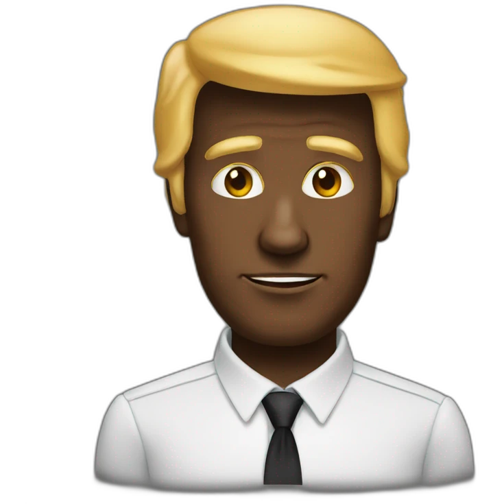 trump black opps emoji