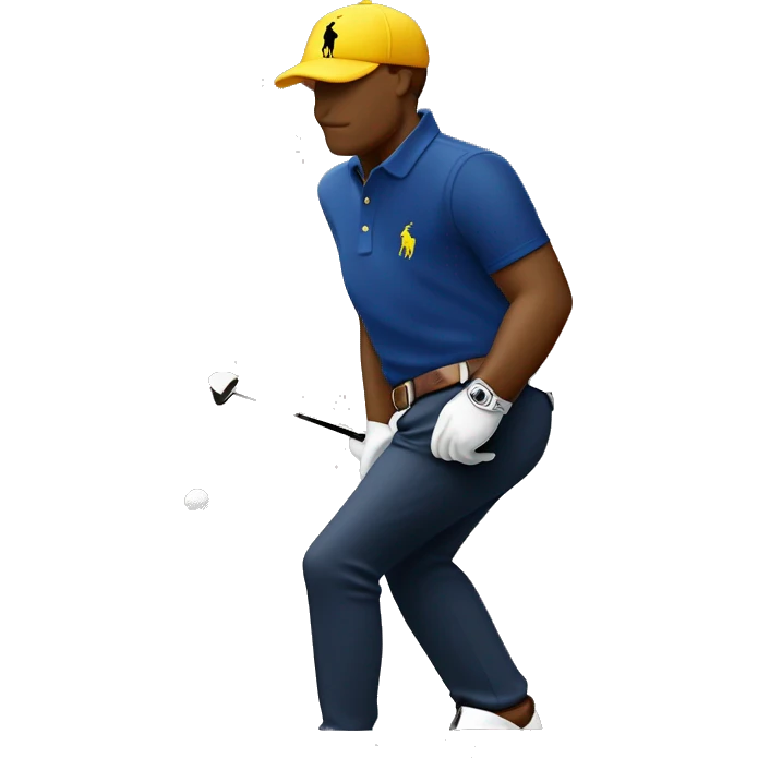 Polo Ralph lauren logo caught golf roket  ride  emoji