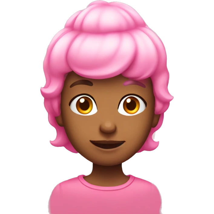 Birthday pink party emoji