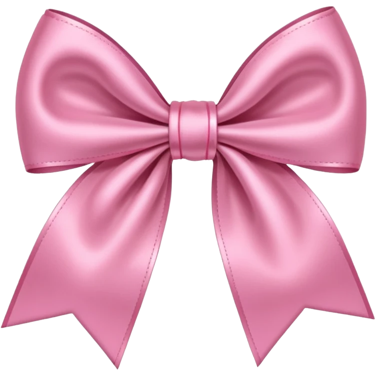 pink bow emoji