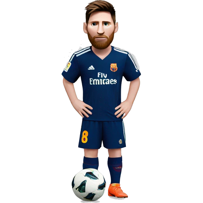 Messi au Real Madrid 2023-24 emoji