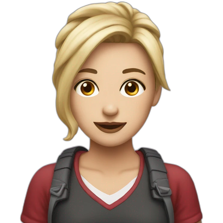 Fan girl emoji
