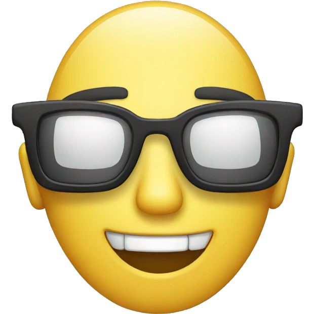Cinema glasses  emoji