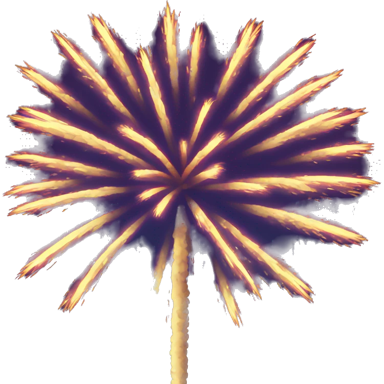 Fireworks emoji
