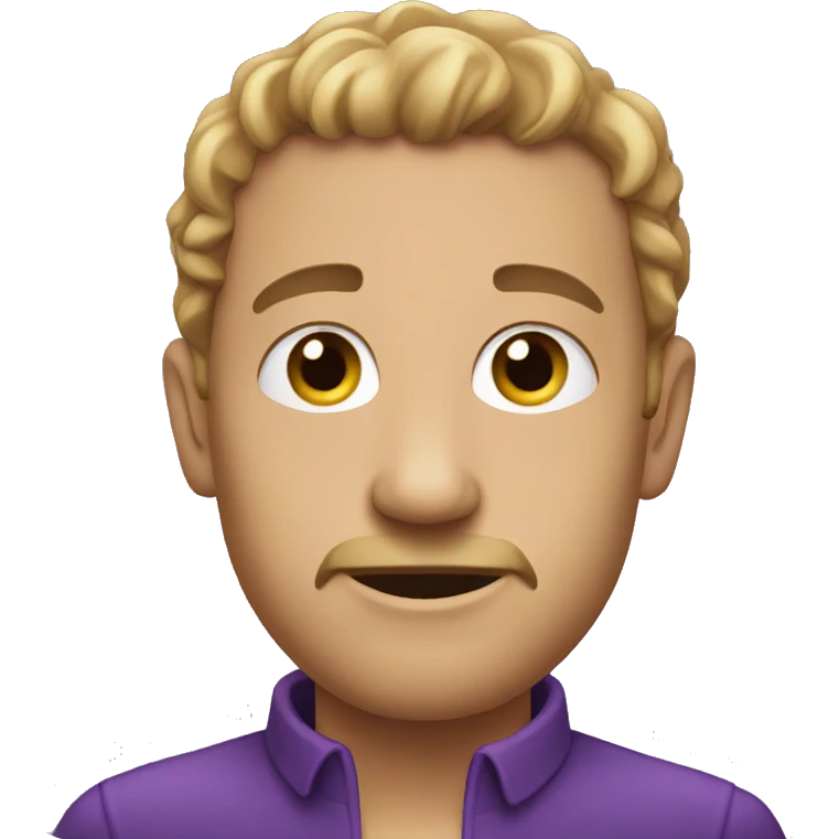 purple hard  emoji