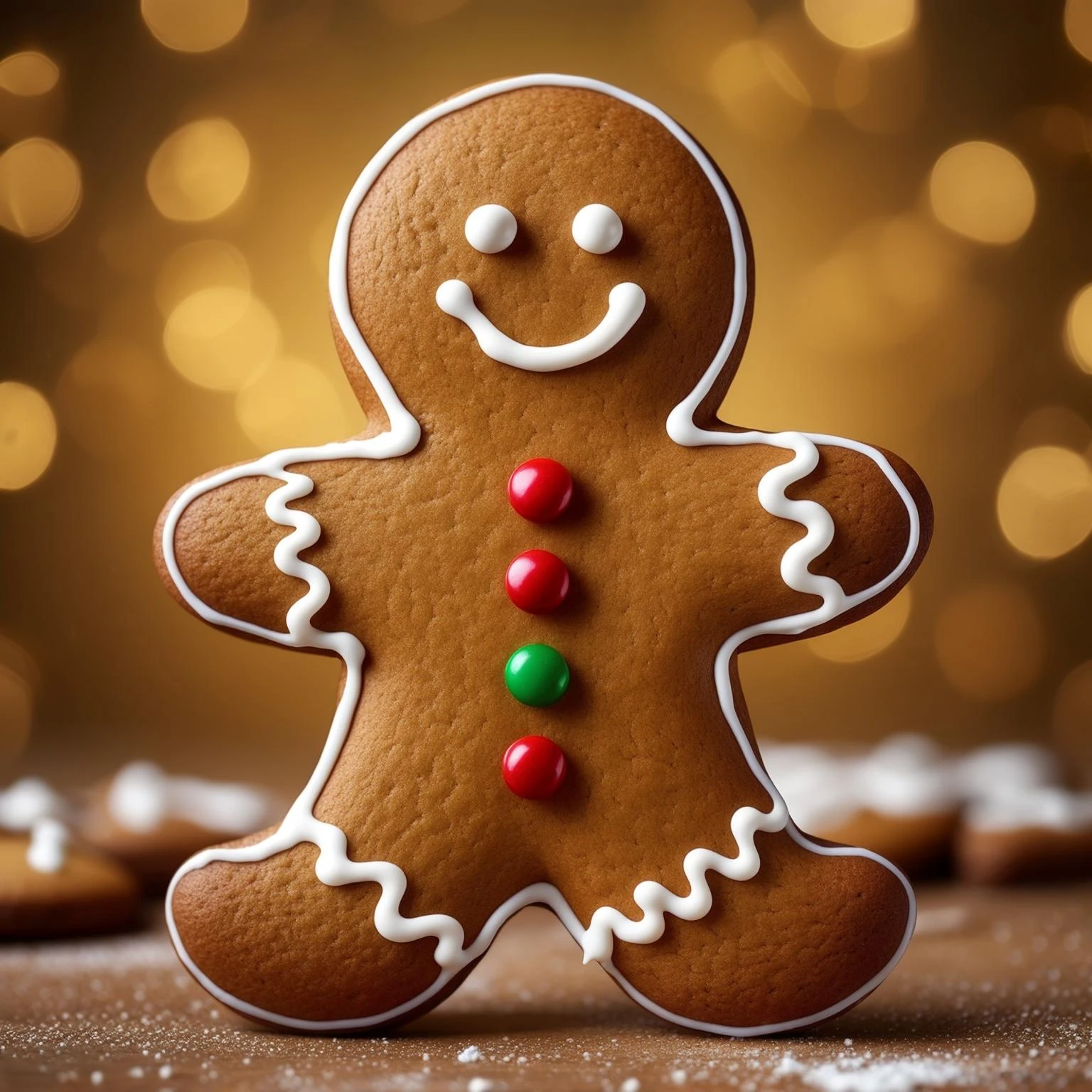 gingerbread man emoji