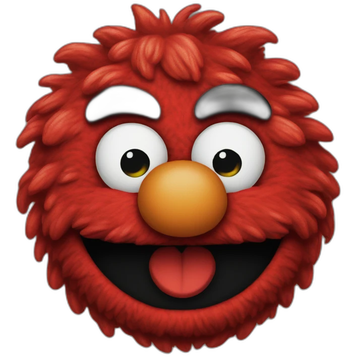 elmo everything is fine meme emoji