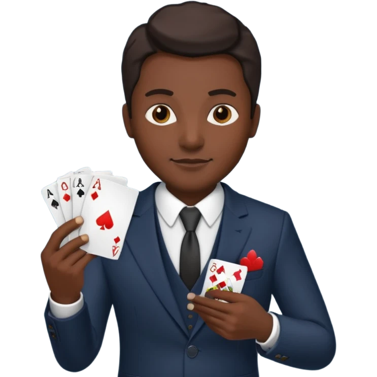 gambler man emoji