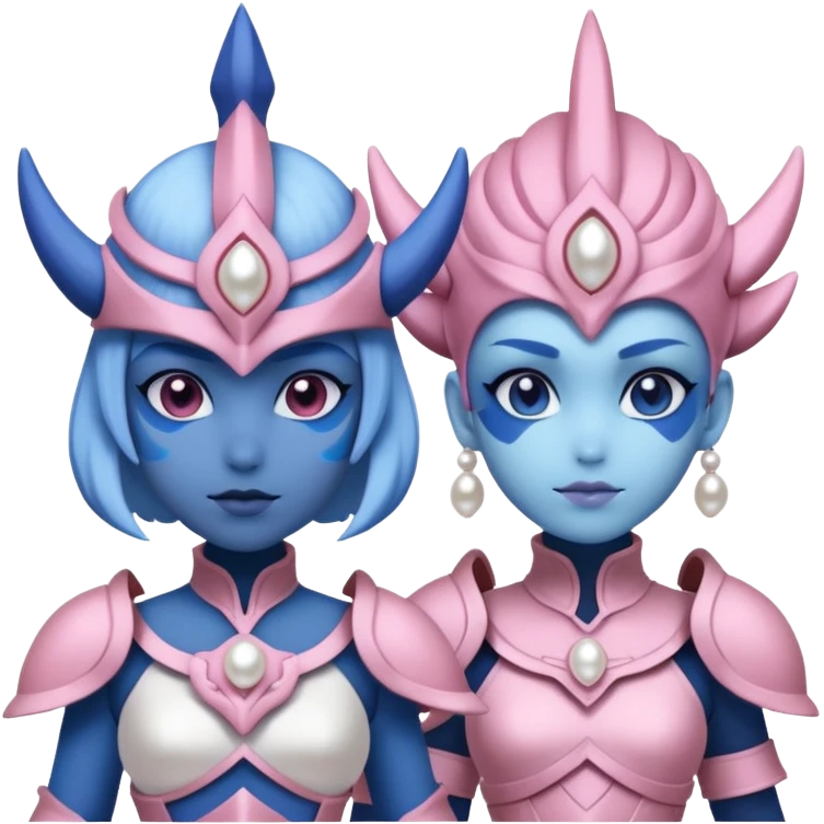 Pokemon legendary azul and pink palkia emoji