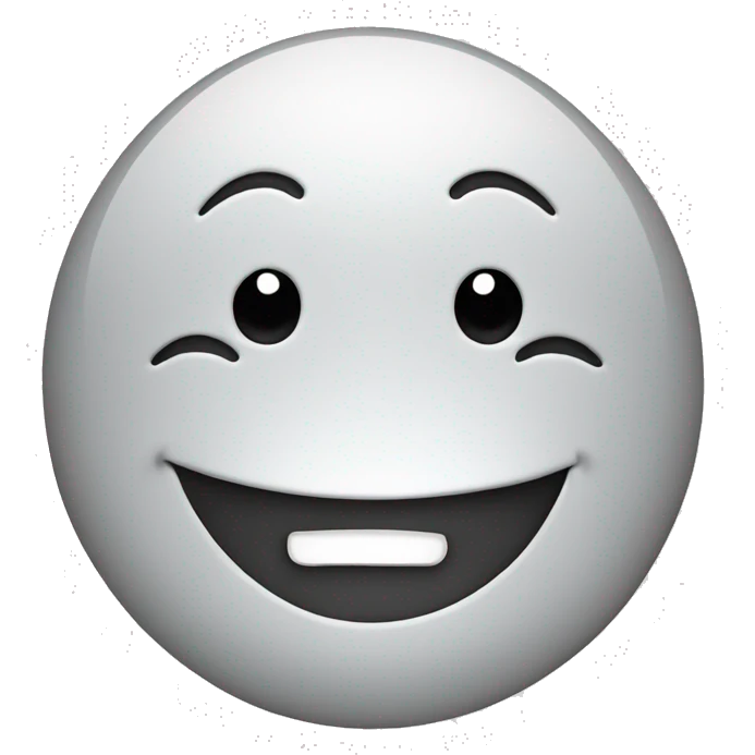 a smiley face that looks very odd  emoji