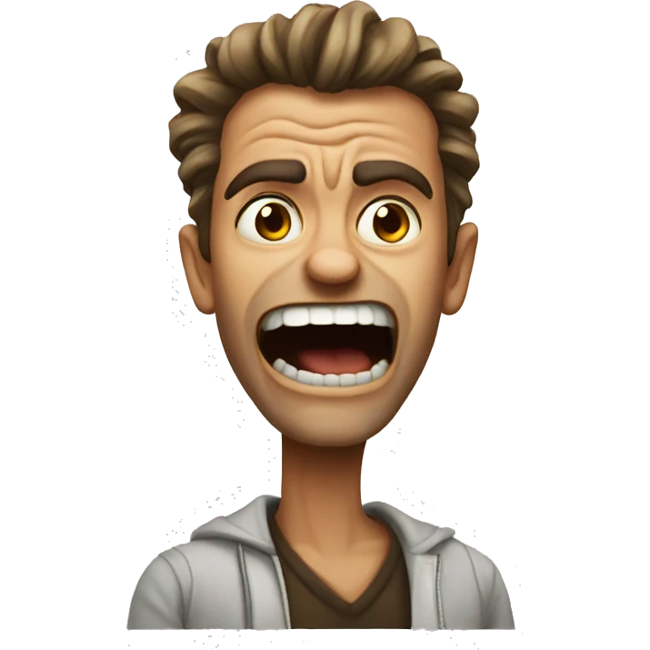 crazy mad emoji