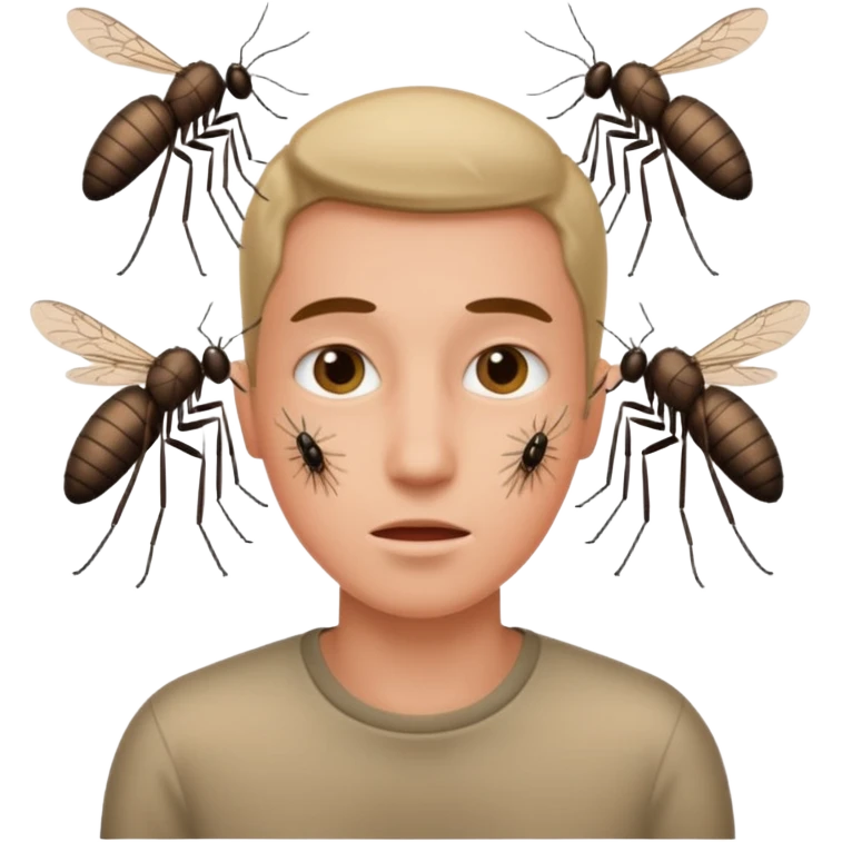 Moi en moustiques  emoji