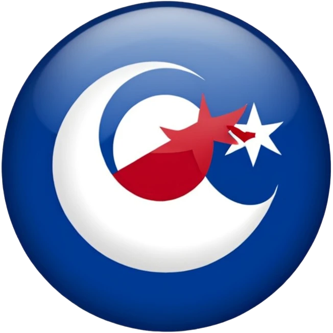 doğru türkistan bayrağı emoji