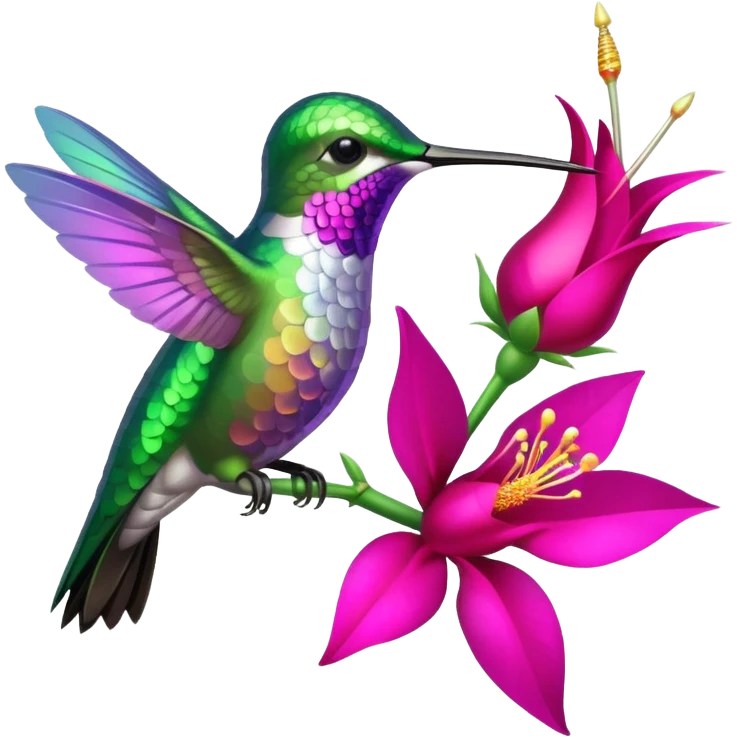 Hummingbird emoji