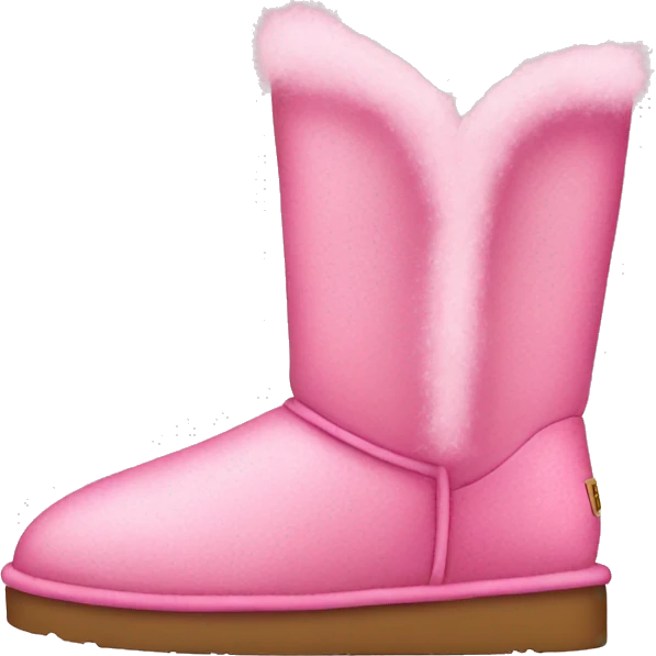 Pink uggs emoji