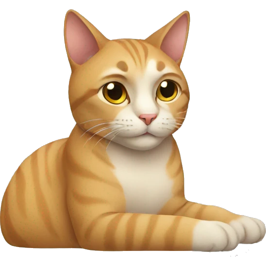 cat thinking emoji