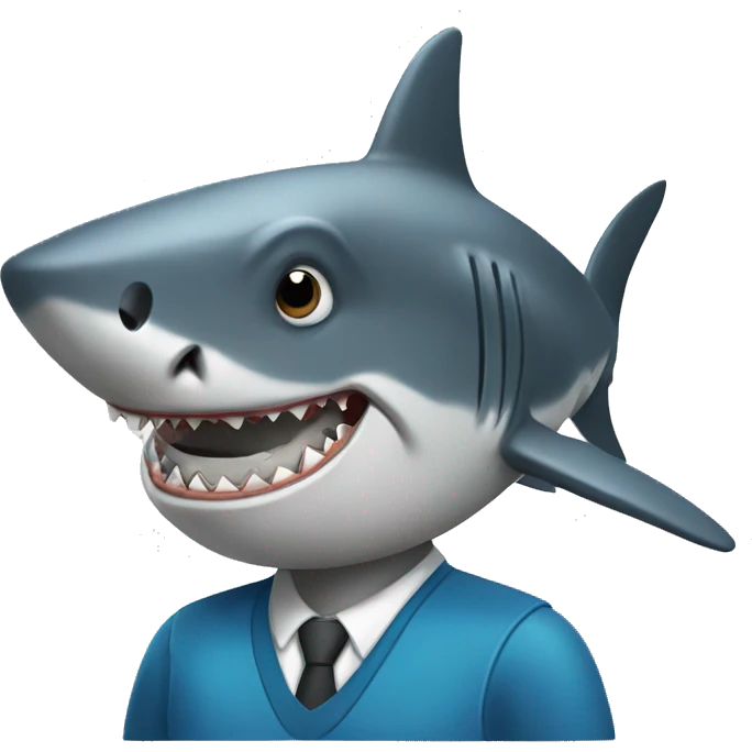 Shark Civil engineer emoji
