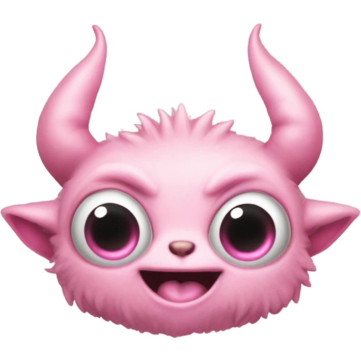 gremlin monster cute pink  emoji