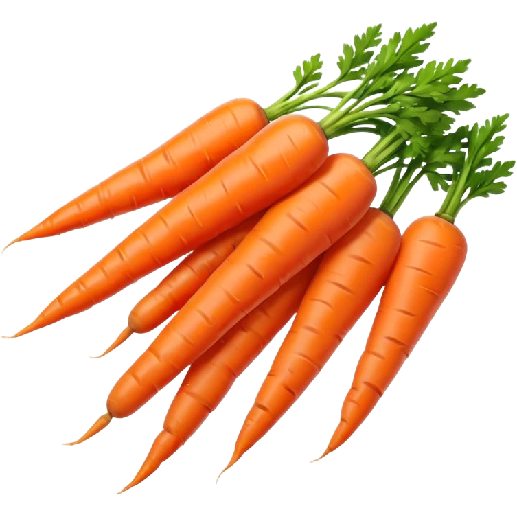 Cooked carrots emoji