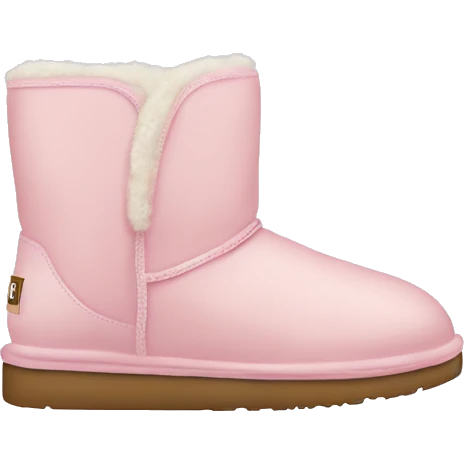 light pink uggs emoji