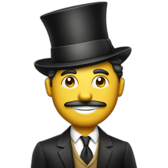 Rich man yo yo emoji