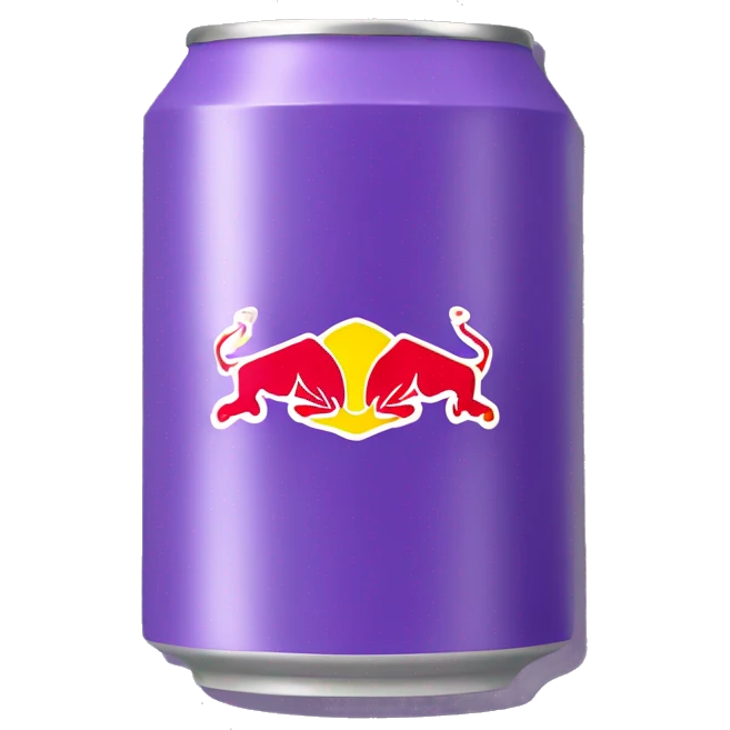 RedBull light purple emoji