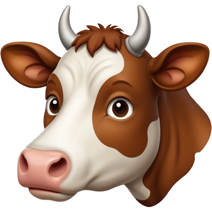 cow saying "kupal kaba?" emoji