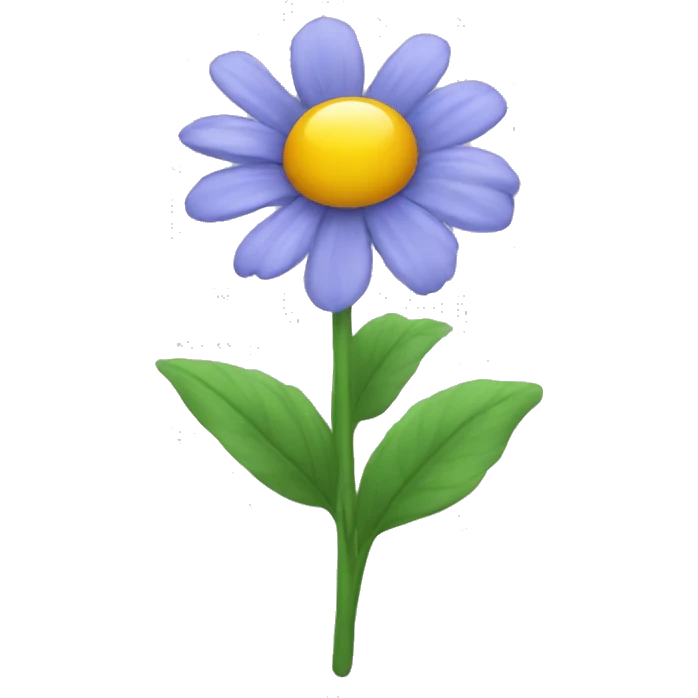 A flower emoji