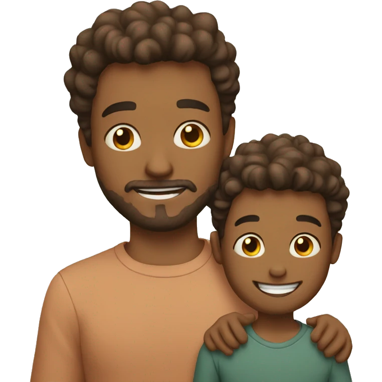 father and son emoji