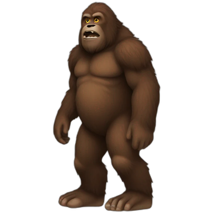 Big foot emoji