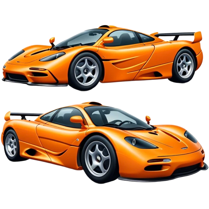 Orange McLaren f1 emoji