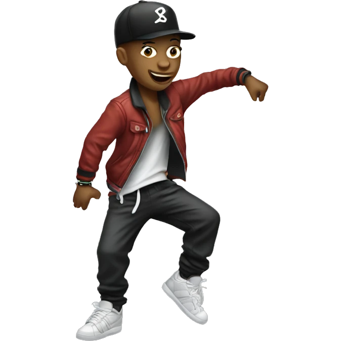 Hip-hop dancer emoji