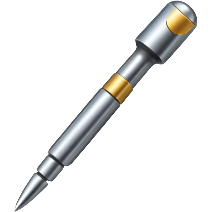 A Nail Piece of metal emoji