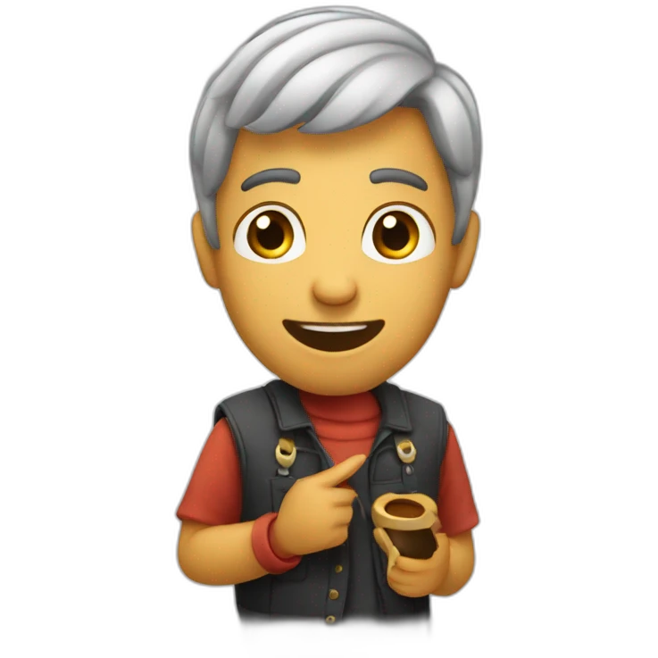 viejos cantando emoji