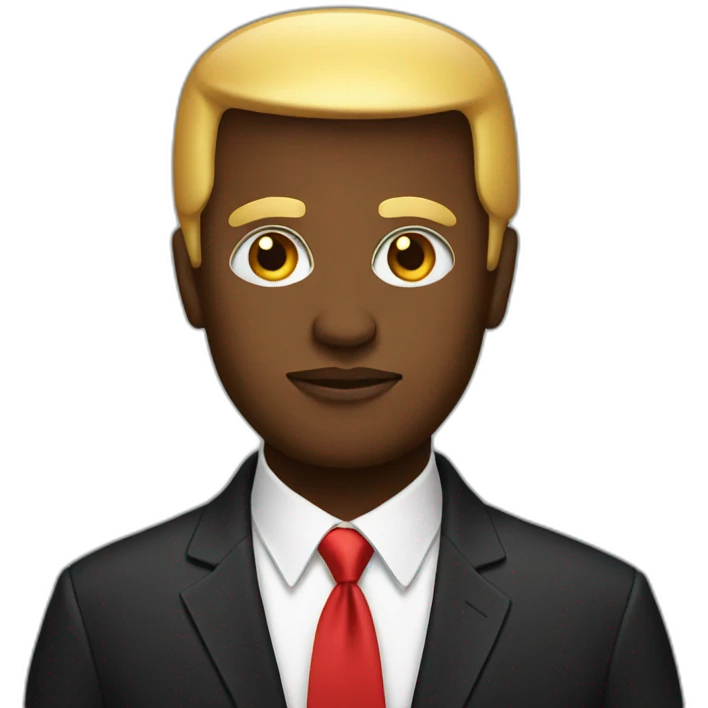 Black Trump emoji