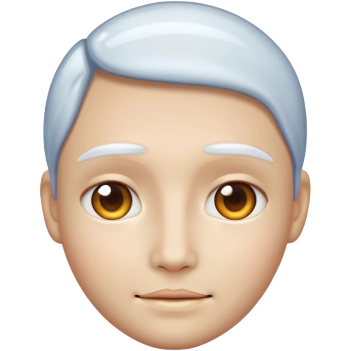 transparent face emoji
