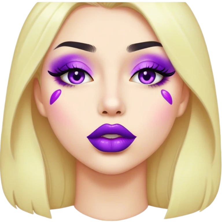 💋💜 emoji