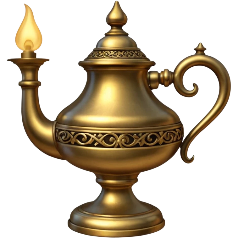 Aladdin lamp emoji