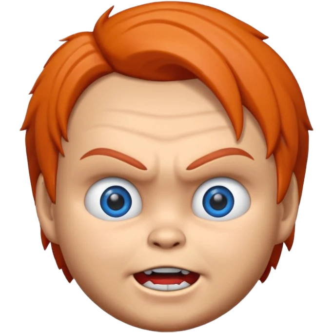 Un emojin de chuky emoji